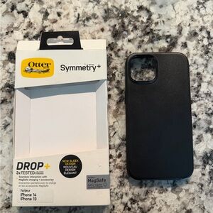 OtterBox Symmetry+ Black Case for iPhone 14/13